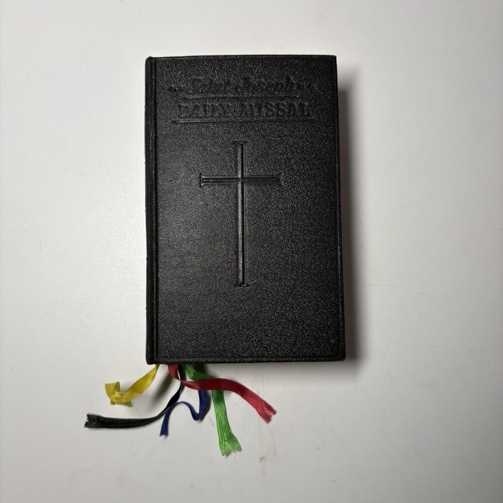 Vintage 1959 St Joseph Daily Missal Confraternity Catholic